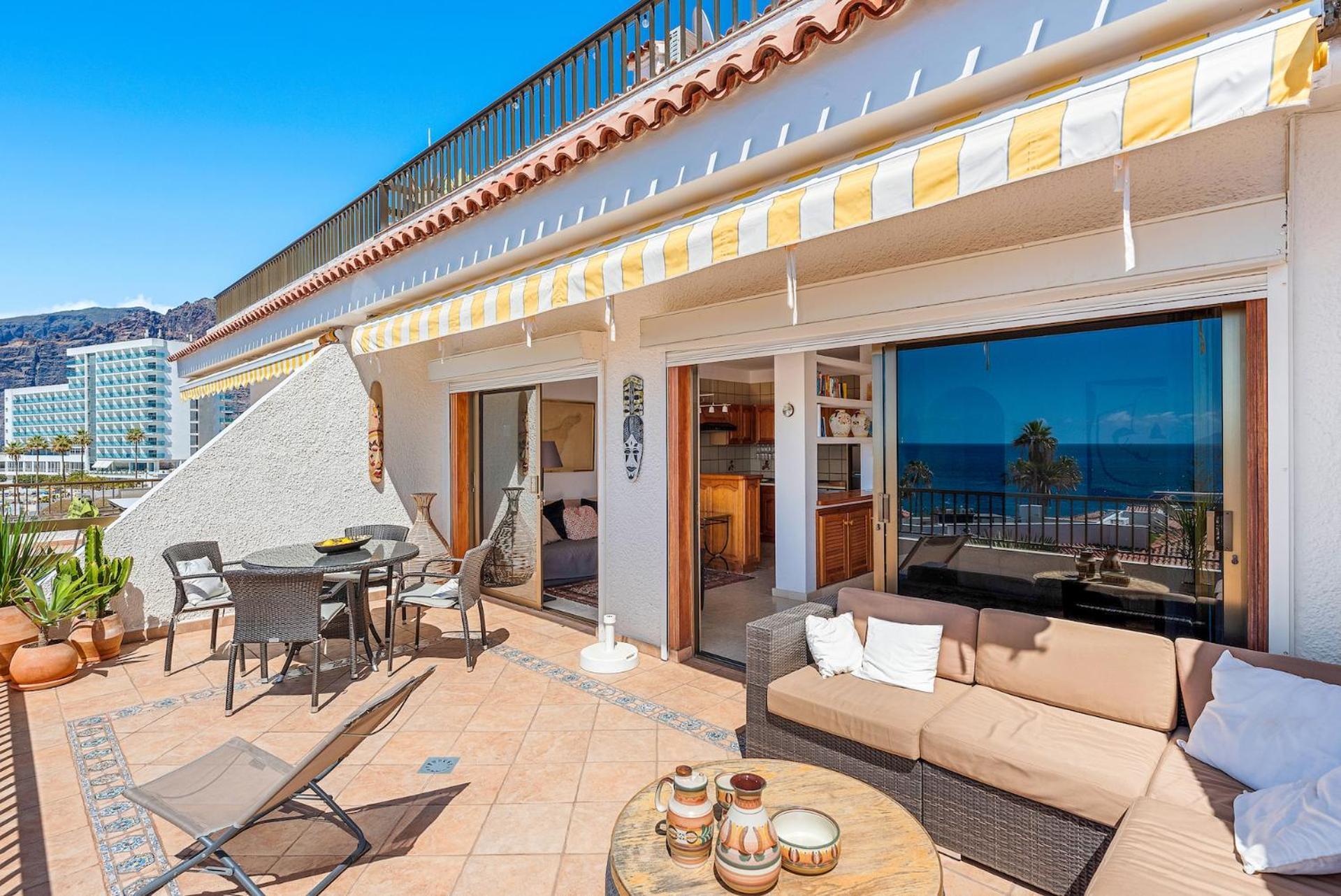 Home With Stunning View By Dream Homes Tenerife Puerto de Santiago  Exteriör bild