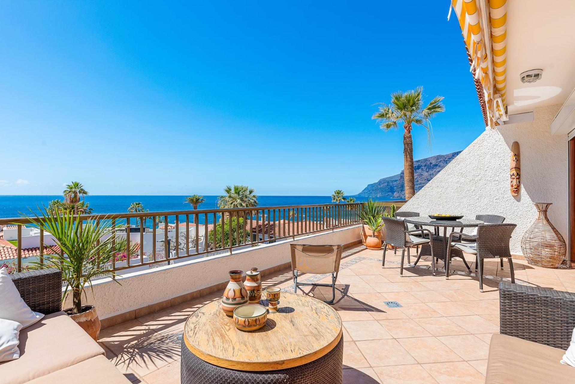 Home With Stunning View By Dream Homes Tenerife Puerto de Santiago  Exteriör bild